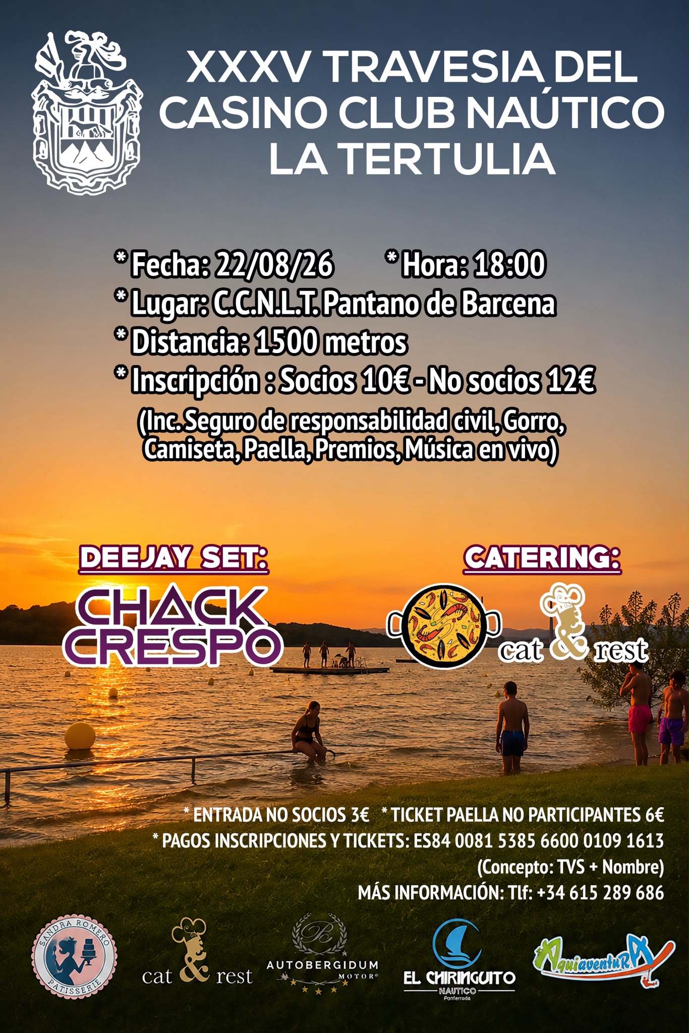 XXXV Travesía del Casino Club Naútico la Tertulia