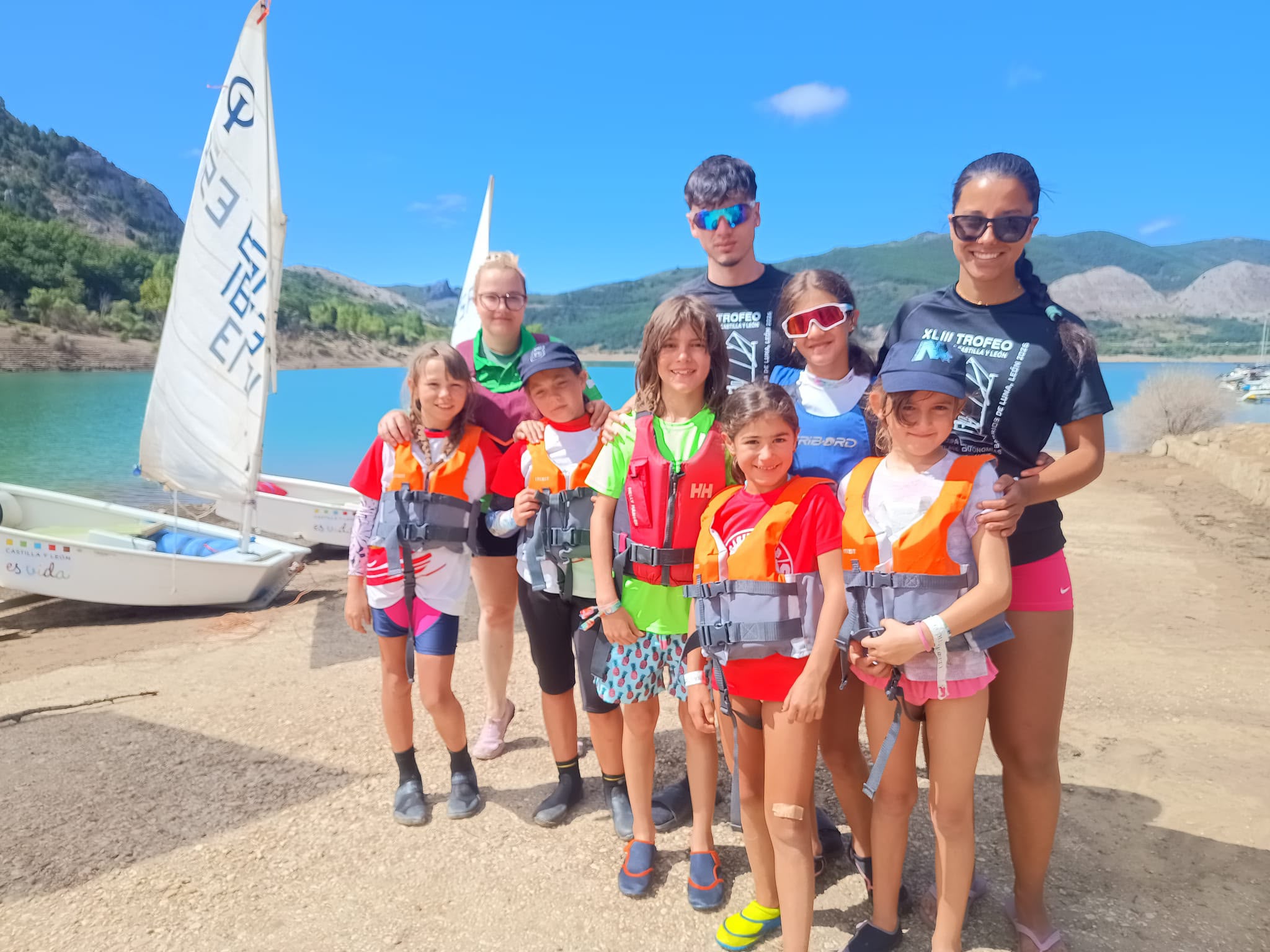 Participación de alumnos de la Escuela de Vela del Club Náutico